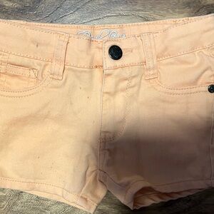 Peach Kids Shorts by Real Love